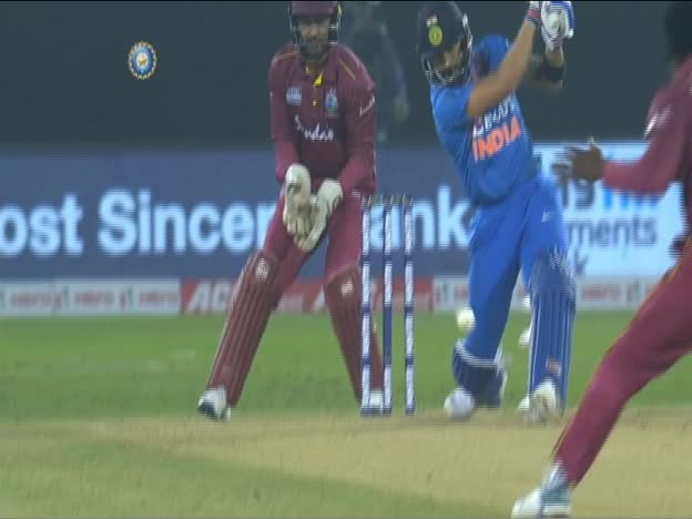 Kohli in action. on JioTV