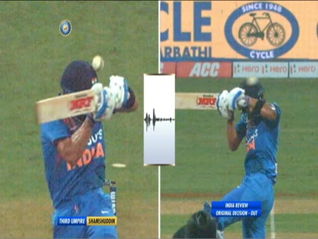 Close call for Virat Kohli on JioTV