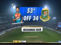 Road to 50 for Mohammad Naim! on JioTV