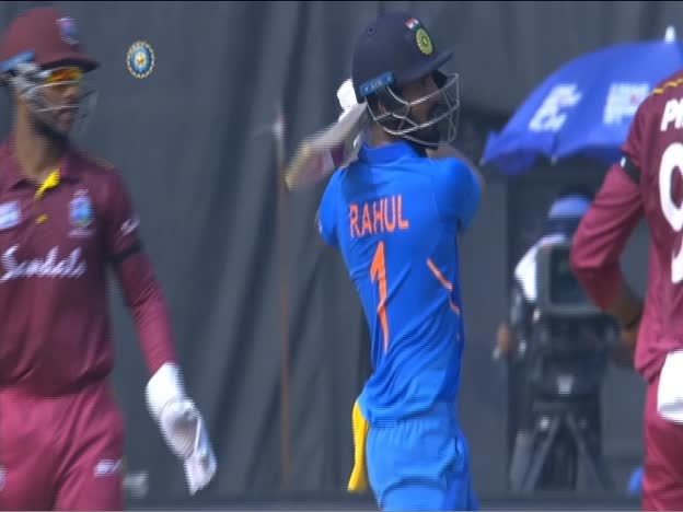 Six Rahul hitting hard on JioTV