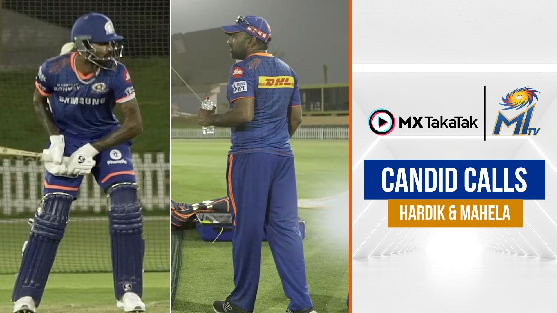 Candid Calls - Hardik & Mahela on JioTV