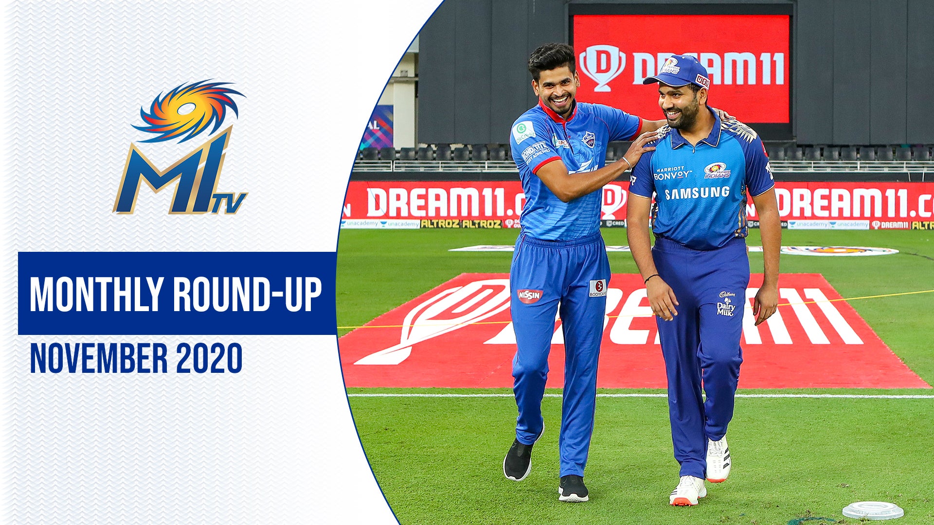 Mumbai Indians' monthly round-up of November 2020 on JioTV