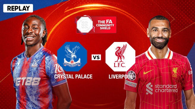 Crystal Palace vs Liverpool - Replay - 10 Aug 2025 on Sony LIV