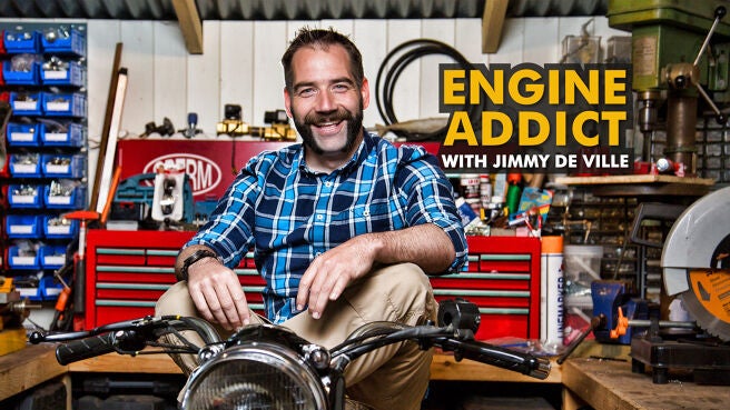Engine Addict with Jimmy de Ville on Discovery Plus