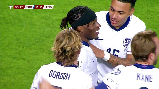 Goal! England's Lead Doubles As Madueke Nets His First International Goal on Sony LIV