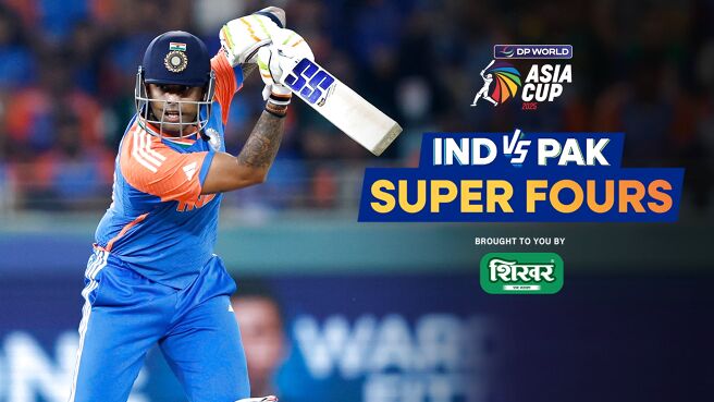 Super Fours - India vs Pakistan - 28 Sep 2025 on Sony LIV