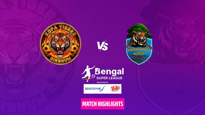 Kopa Tigers Birbhum Vs Sundarban Bengal Auto Fc on Zee5