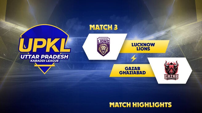 Lucknow Lions Vs Gazab Ghaziabad on Zee5