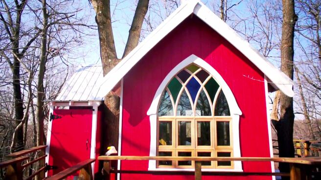 Treehouse Masters season 1 episode 7 on Discovery Plus