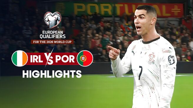 Republic of Ireland vs Portugal - Highlights - 14 Nov 2025 on Sony LIV
