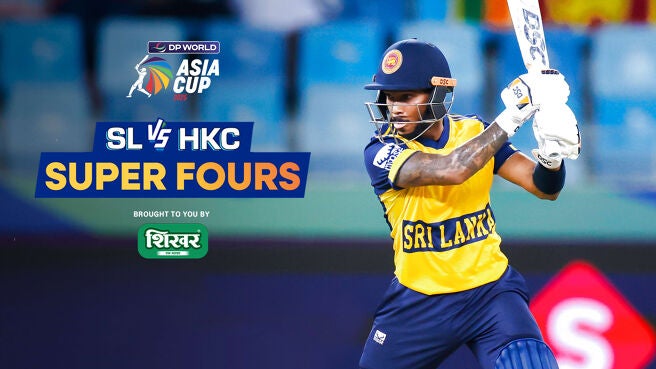 Super Fours - Sri Lanka vs Hong Kong, China - 15 Sep 2025 on Sony LIV
