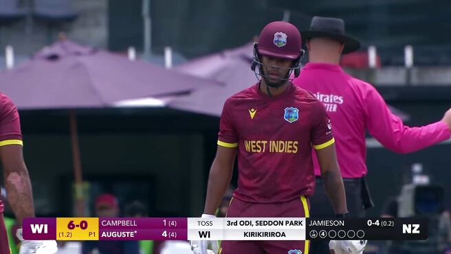 Four! Auguste Flicks It Nicely For A Boundary on Sony LIV