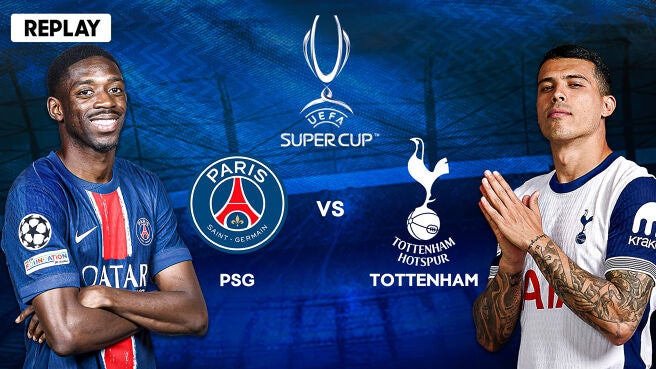 PSG vs Tottenham - Final - Replay - 14 Aug 2025 on Sony LIV