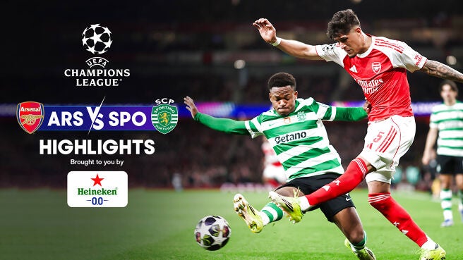 Arsenal vs Sporting CP - Quarter-Final - Leg 2 - Highlights - 16 Apr 2026 on Sony LIV