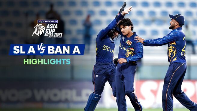 Sri Lanka A vs Bangladesh A - Highlights - 19 Nov 2025 on Sony LIV