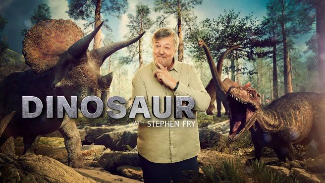 Dinosaur With Stephen Fry on DiscoveryPlus