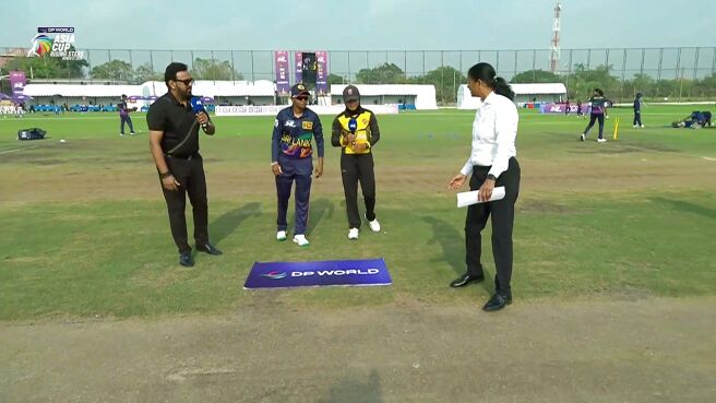 Toss! Sri Lanka Won The Toss And Elect To Bat First on Sony LIV