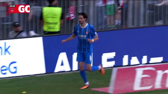 Goal! Dinkci Extends Heidenheim Lead With A Superb Finish on Sony LIV