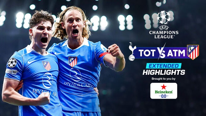  Tottenham vs Atletico - Extended Highlights - 19 Mar 2026 on Sony LIV