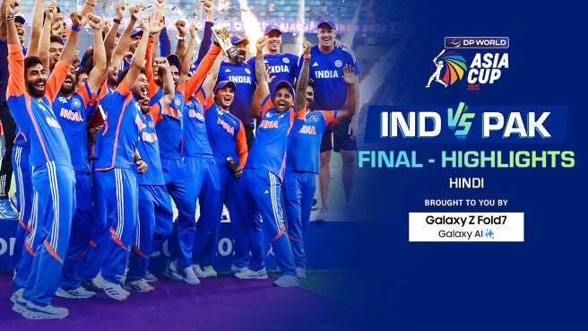 India vs Pakistan - Final - Highlights - 28 Sep 2025 on Sony LIV