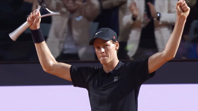  Jannik Sinner vs  Francisco Cerundolo - Round 4 - Highlights - 13 May 2025 on Sony LIV