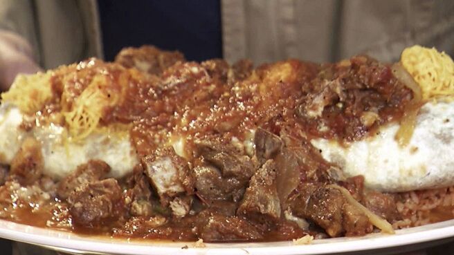 Man v. Food season 1 episode 12 on DiscoveryPlus