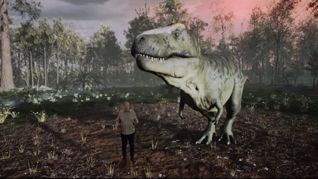 Dinosaur With Stephen Fry season 1 episode 3 on DiscoveryPlus