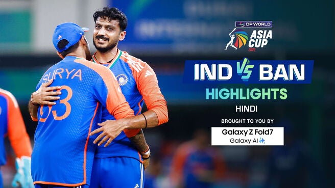 India vs Bangladesh - Super Four - Highlights - 24 Sep 2025 on Sony LIV