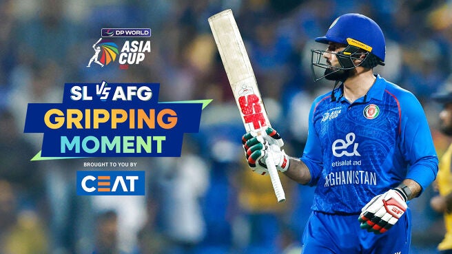Gripping Moment - Sri Lanka vs Afghanistan - 18 Sep 2025  on Sony LIV