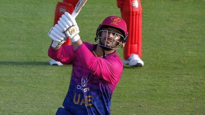 Top Sixes - UAE vs Oman - 15 Sep 2025 on Sony LIV