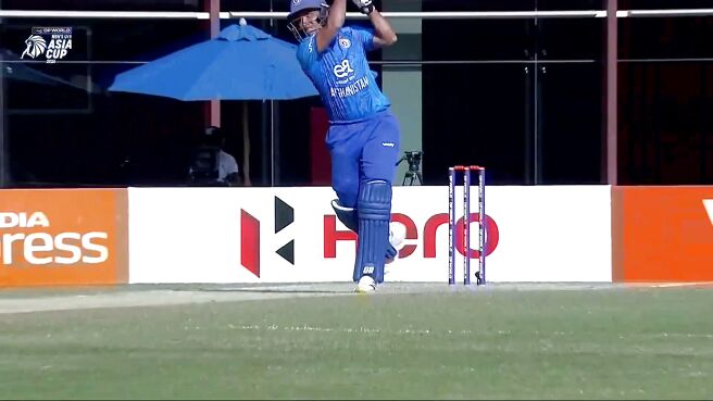 Four! Faisal Goes Big With A Strong Straight Hit on Sony LIV