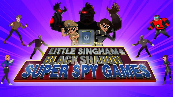 Little Singham & Black Shadow: Super Spy Games on Discovery Plus