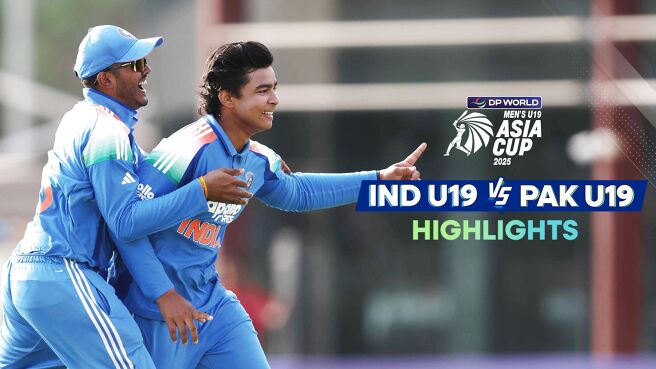  India U19 vs Pakistan U19 - Highlights - 14 Dec 2025 on Sony LIV