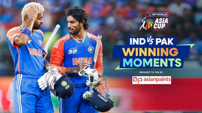 Winning Moment - India vs Pakistan - Super Four - 21 Sep 2025 on Sony LIV