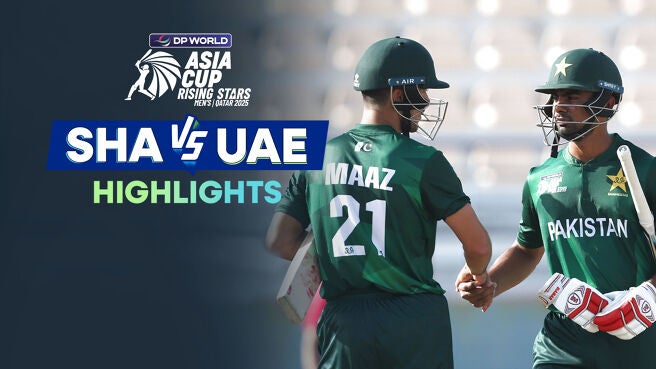  Pakistan Shaheens vs UAE - Highlights - 18 Nov 2025 on Sony LIV
