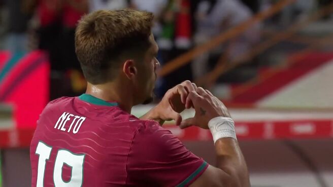 Goal! Neto Fires Portugal Ahead With A Clinical Finish on Sony LIV