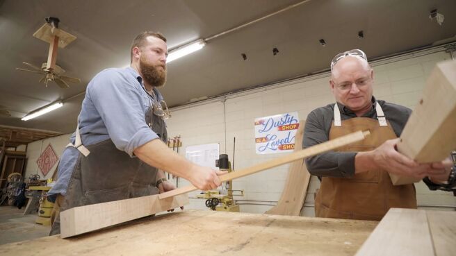 Home Town: Ben's Workshop season 1 episode 1 on Discovery Plus