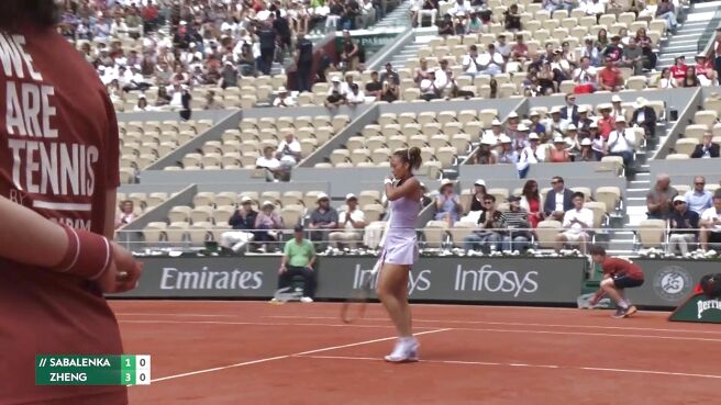 Winner! Zheng's Incredible Offensive Play Beats Sabalenka on Sony LIV