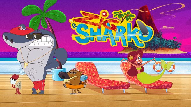 Zig & Sharko on Discovery Plus