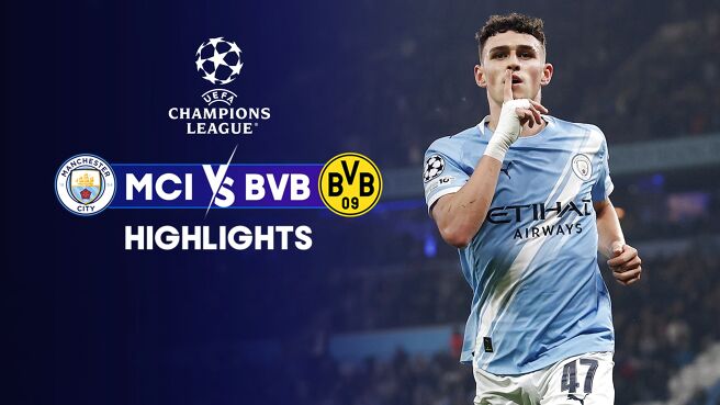 Man City vs Dortmund - Highlights - 6 Nov 2025 on Sony LIV