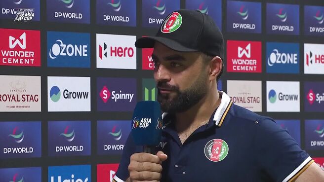 Rashid Khan: I Think Overall It Was A Good Performance Today on Sony LIV