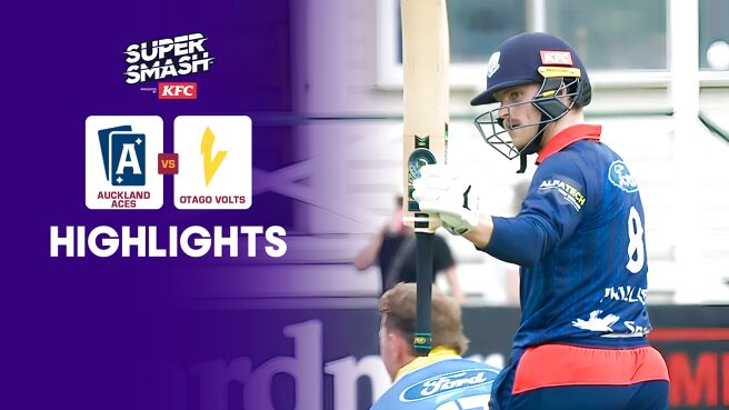 Auckland Aces vs Otago Volts - Highlights - 6 Jan 2026 on Sony LIV