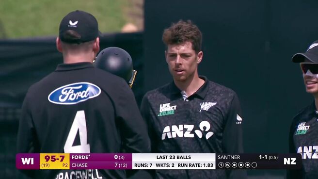 Wicket! Another One Bites The Dust As Forde Departs on Sony LIV