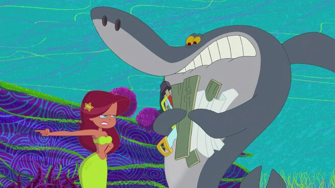 Zig & Sharko season 1 episode 4 on Discovery Plus