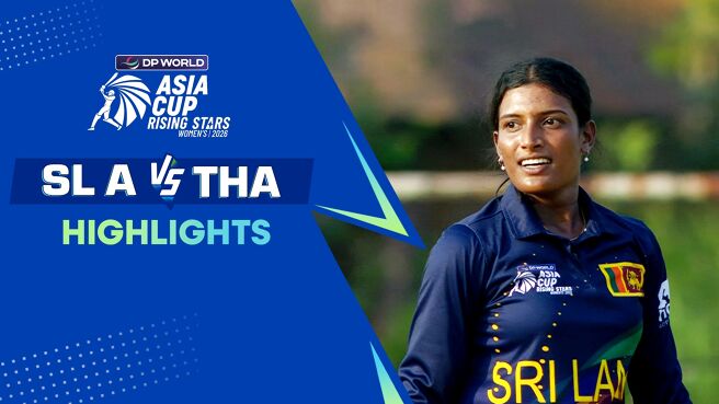Sri Lanka A Women vs Thailand Women - Highlights - 18 Feb 2026  on Sony LIV