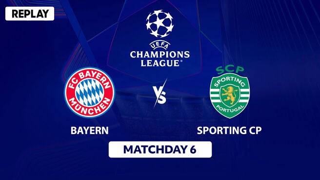 Bayern Munich vs Sporting CP - Replay - 9 Dec 2025 on Sony LIV