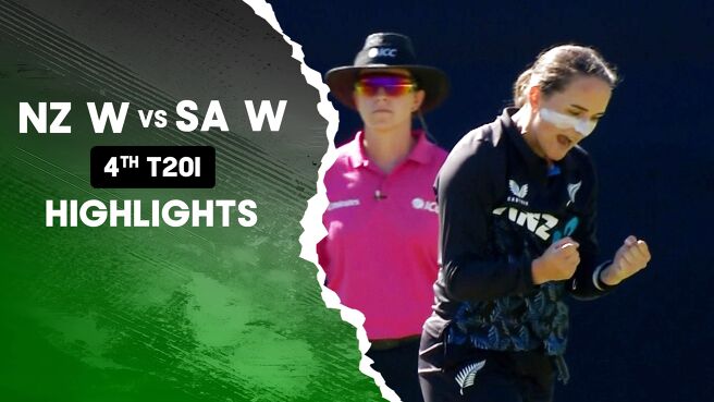 4th T20I - Highlights - 22 Mar 2026 on Sony LIV