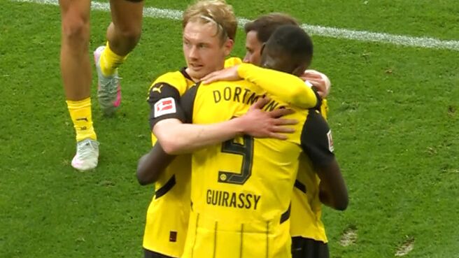 Borussia Dortmund vs VfL Wolfsburg - Highlights - 3 May 2025 on SonyLIV