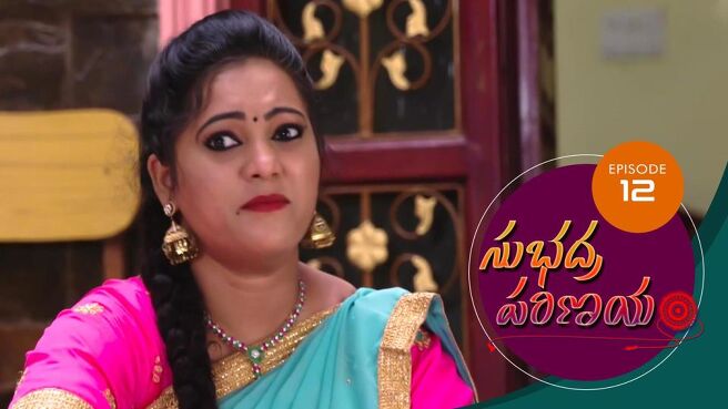Subhadra Parinayam season 1 episode 12 on Sun NXT