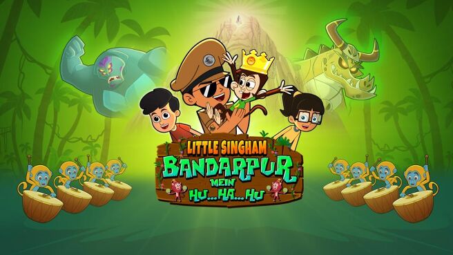 Little Singham: Bandarpur Mein Hu Ha Hu on Discovery Plus